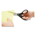 Arts & Crafts Supplies | Westcott 15179 8 in. Long x 3.25 in. Cut Length KleenEarth Scissors - Straight Black Handle (2/Pack) image number 3