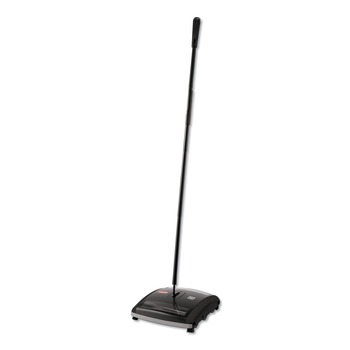 Rubbermaid Commercial FG421588BLA 44 in. Handle Brushless Mechanical Sweeper - Black/Yellow