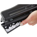 Staple Punches | Swingline A7074020E 11-Sheet Commercial Adjustable Desktop 2- to 3-Hole Punch 9/32 in. Holes - Black image number 1