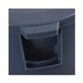 Trash & Waste Bins | Boardwalk 1868184 Flat-Top Round Lids for 44 Gallon Waste Receptacles - Gray image number 6