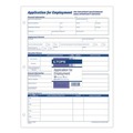 Just Launched | TOPS 32851 11 in. x 8.38 in. Employee Application (50 Forms/Pad, 2 Pads/Pack) image number 3
