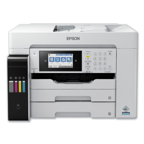 Office Printers | Epson C11CH71203 WorkForce ST-C8090 Copy/Fax/Print/Scan Supertank Color MFC Printer image number 0