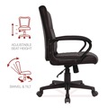 Office Chairs | Alera ALEBC42B19 16.73 in. - 20.39 in. Seat Height Breich Series Manager Chair Supports Up to 275 lbs. - Black image number 5