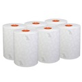 Paper Towels and Napkins | Scott 47035 1-Ply 8 in. x 580 ft. Slimroll Towels - White/Orange Core (6/Carton) image number 0