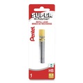 Pencils | Pentel 50-9-HB 0.9 mm HB Super Hi-Polymer Lead Refills - Black (15/Pack) image number 0