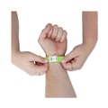 Office Accessories | Advantus 91122 9.75 in. x 0.75 in. Numbered Crowd Management Wristbands - Neon Green (500/Pack) image number 5