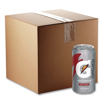 PRODUCTS | Gatorade QUA30903 G Series 11.6 oz. Thirst Quenchers - Fruit Punch (Carton of 24 Cans)