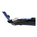 Box Cutters & Utility Knives | Cosco 091524 Easycut 6 in. Plastic Handle Self-Retracting Cutter with Safety-Tip Blade Holster and Lanyard - Black/Blue image number 4