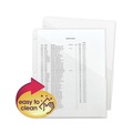 Sheet Protectors | Smead 89506 Organized Up 2-Section Poly Slash Jackets - Letter Size/Clear (5/Pack) image number 6
