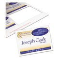 Back to School Sale | Avery 05392 3 in. x 4 in. Horizontal/Vertical Name Badge Insert Refills - White (300/Box) image number 2