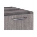 Office Filing Cabinets & Shelves | Alera ALEVA532822GY Valencia Series 15.63 in. x 20.5 in. x 28.5 in. Legal/Letter 3-Drawer Full Pedestal File - Gray image number 4