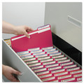 Just Launched | Smead 12743 1/3-Cut Tabs Assorted Letter Size 0.75 in. Expansion Colored File Folders - Red (100/Box) image number 10