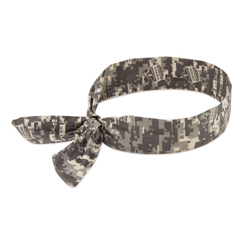 Safety & First Aid | Ergodyne 12304 Chill-Its 6700/6705 Bandana/Headband, One Size Fits All, Camo image number 0