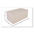 Food Trays, Containers, and Lids | SCT 2757 9 in. x 5 in. x 4 in. Paper Carryout Boxes - White (250/Carton) image number 2