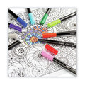 Pens | BIC FPINFAP10-AST Intensity Extra-Fine 0.4 mm. Stick Porous Point Pen - Assorted Ink/Barrel Colors (10/Pack) image number 6