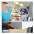 Food Trays, Containers, and Lids | SCT 1587 12 in. x 12 in. x 5 in. Paper Standard Bakery Boxes - White (100/Carton) image number 2
