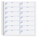 Retail Store Supplies | TOPS 44165 1400 Forms Total One-Part (No Copies) 4 in. x 1.14 in. Voice Mail Message Book image number 0