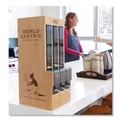 Cutlery | World Centric FO-PS-6DP Cutlery Dispenser Plastic Fork Refills - White (10/Carton) image number 2
