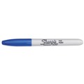Permanent Markers | Sharpie 30003 Fine Bullet Tip Permanent Marker - Blue (1-Dozen) image number 3