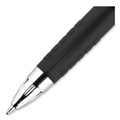 Pens | uni-ball 33951 Medium 0.7 mm Blue Ink Signo 207 Gel Pen Retractable - Smoke/Black/Blue Barrel (1 Dozen) image number 3