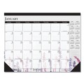 Bulletin Boards | House of Doolittle 1976 18.5 in. x 13 in. 12-Month (Jan-Dec) 2026 Recycled Desk Pad Calendar - Wild Flowers Artwork image number 0