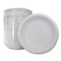 Bowls and Plates | Boardwalk CB12B1008125A 12 oz Paper Dinnerware Bowl - White (1000/Carton) image number 1