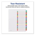 Back to School Sale | Avery 11846 Ready Index 11 in. x 8.5 in. 1-Tab 1 to 31 Customizable TOC Dividers - White/Multicolor Tabs (1-Set) image number 4