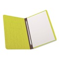 Report Covers & Pocket Folders | Oxford 12709 Heavyweight Pressguard Report Cover with Prong Clip and 3 in. Capacity - Letter, Yellow image number 3