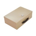 Retail Store Supplies | CONTROLTEK 500123 12.75 in. x 8.25 in. x 4 in. 1-Compartment Heavy Duty Fire Retardant Box - Sand image number 0