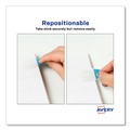 Dividers & Tabs | Avery 74763 Ultra Tabs 1 in. x 1.5 in. 1/5-Cut Repositionable Mini Tabs - Assorted (80/Pack) image number 7