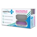 Office Electronics & Batteries | Essential Gear EG4749 UV Sterilizing Box for Mobile Phones - White image number 2