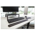 Mouse Pads & Wrist Support | 3M WR85B 19 in. x 2 in. x 0.75 in. Gel Keyboard Wrist Rest - Solid Black image number 7