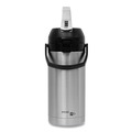 Coffee and Coffee Supplies | BUNN 36725 3.79 Lever Action Airpot - Silver/Black image number 0