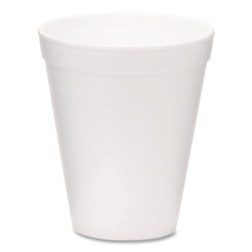 Cups and Lids | WinCup 221971 12 oz Foam Drink Cups - White (1000/Carton) image number 0