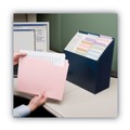 File Folders | Smead 70211 Letter Size 1/12-Cut Tabs 12 Sections Stadium File - Navy image number 9