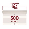 Laminating Supplies | GBC 3126061 EZload Nap I 1.5 mil 27 in. x 500 ft. Roll Film - Gloss Clear (2/Box) image number 3