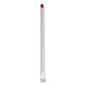 Cutlery | Boardwalk BWKGSTW775RD 7.75 in. Wrapped Giant Polypropylene Straws - Red (7200/Carton) image number 3
