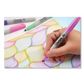 Permanent Markers | Sharpie 2185229 Fine Tip Permanent Markes - Assorted 80s Glam Colors (24/Pack) image number 3