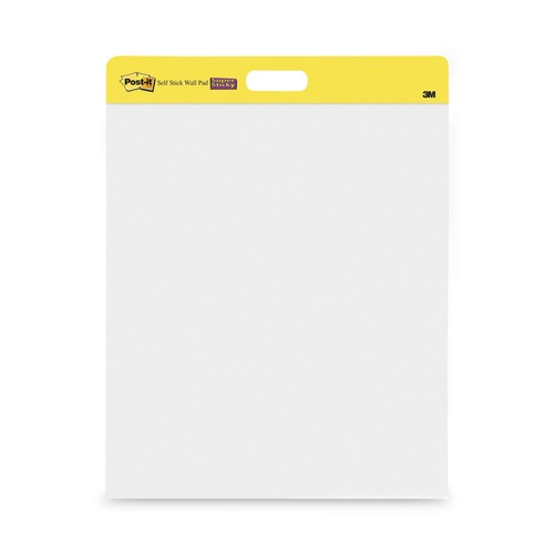 Back to School Sale | Post-it Easel Pads Super Sticky 566 20 in. x 23 in. Unruled Self-Stick Wall Pad - White (4/Carton) image number 0