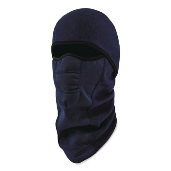 Ergodyne 16851 N-Ferno 6823 One Size Fits Most Fleece Hinged Balaclava Face Mask - Navy