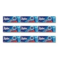  | Ziploc 351126 1 Gallon 2.7 mil. 9.6 in. x 12.1 in. Zipper Freezer Bags - Clear (28 Bags/Box, 9 Boxes/Carton) image number 0