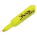 Washable Markers | Sharpie 1920938 Chisel Tip Tank Style Highlighter Value Pack - Fluorescent Yellow Ink, Yellow Barrel (36/Box) image number 3