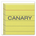 Flash Cards | Oxford 7321 CAN 3 in. x 5 in. Ruled Index Cards - Canary (100/Pack) image number 6