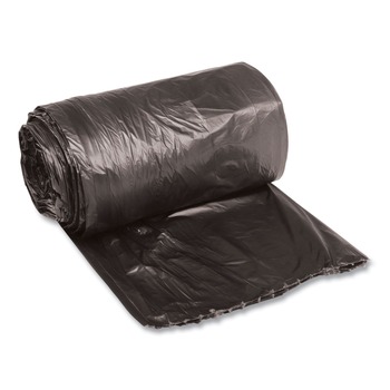 Boardwalk H4832RKKR01 24 in. x 32 in. 16 gal. 0.35 mil. Low-Density Waste Can Liners - Black (500/Carton)