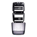 Paper Towels and Napkins | San Jamar R3590TBK 7.5 x 7 x 12.75 Duett Standard Oceans Bath Tissue Dispenser - Transparent Black Pearl image number 5