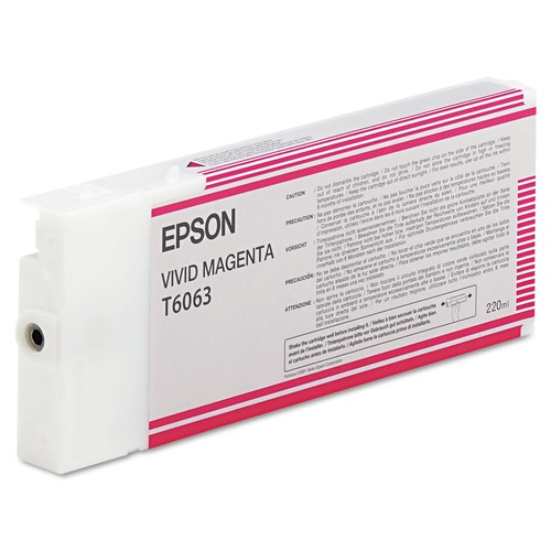 Ink & Toner | Epson T606300 T606300 (60) Ink - Vivid Magenta image number 0