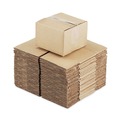 Mailing Boxes & Tubes | Universal 698241 11 in. x 15 in. x 6 in. Regular Slotted Container Fixed-Depth Corrugated Shipping Boxes - Large Cubed Brown Kraft (25/Bundle) image number 0