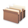 Just Launched | Smead 74214 1-3/4 in. Expansion Drop Front Pocket - Legal, Manila/Redrope (25/Box) image number 4