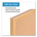 Bulletin Boards | MasterVision MC070014231 Value Cork 24 in. x 36 in. Bulletin Board - Brown Surface/Oak Frame image number 7