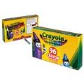 Pens, Pencils & Markers | Crayola 520096 Classic Color Crayons in Flip-Top Pack with Sharpener (96/Box) image number 6